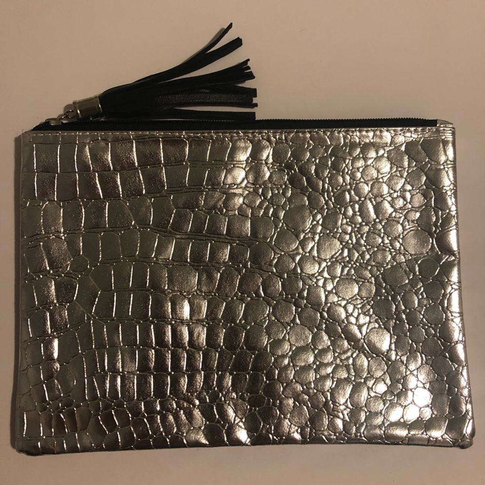 Supersmile Cosmetic Makeup Bag Silver